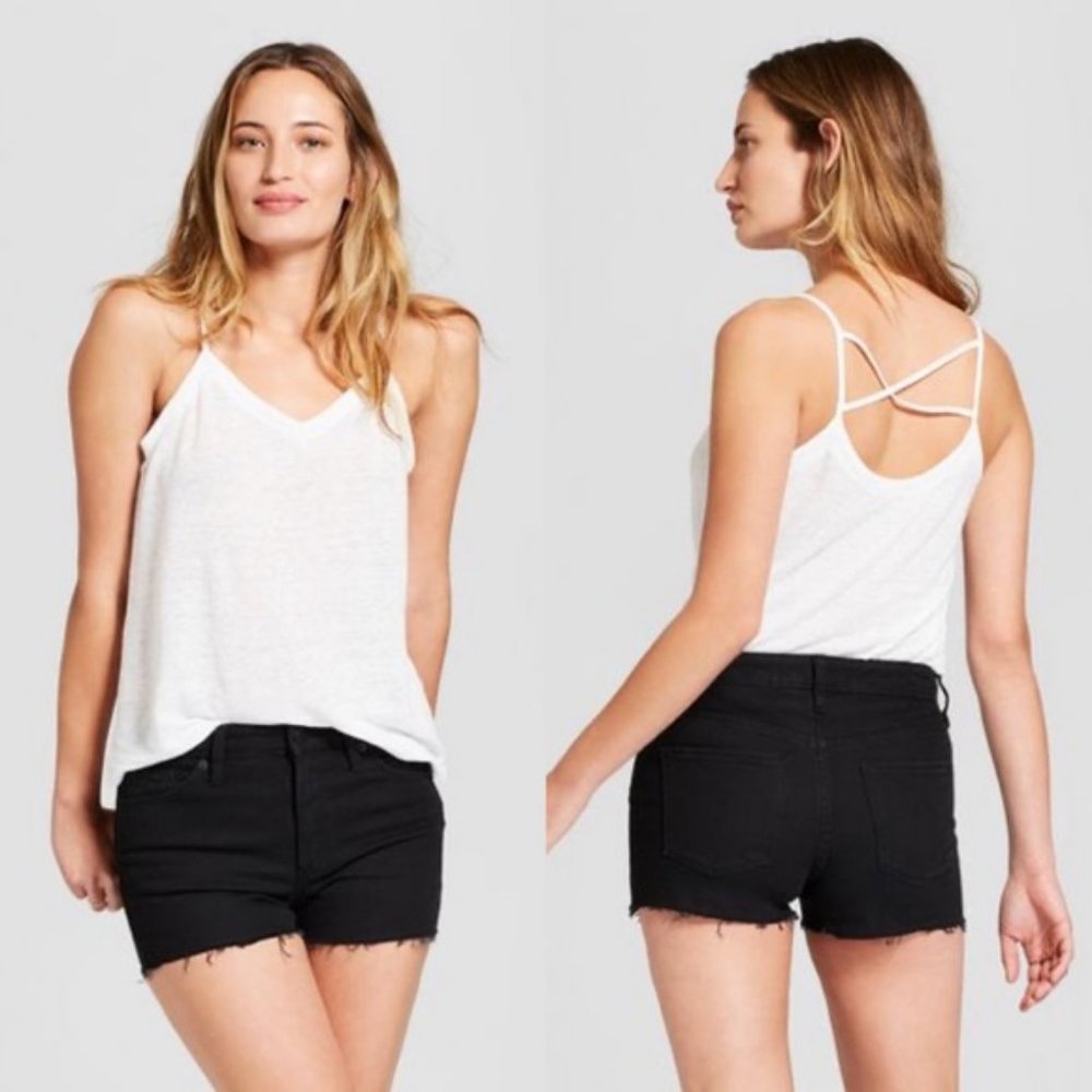 NWT Universal Thread Black Jean Shorts Size 12